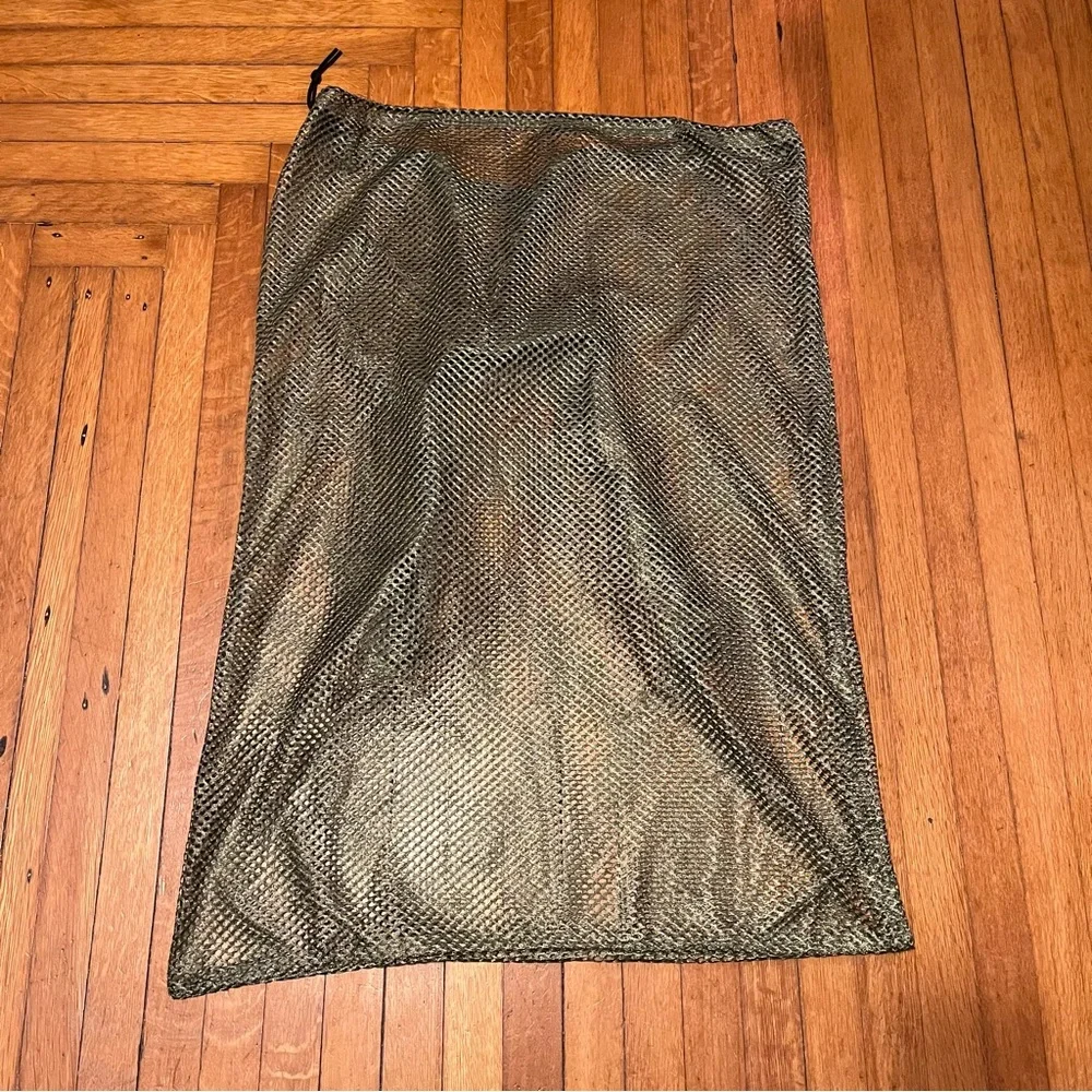 Flambeau Outdoors Mesh Decoy Bag Drab Green Straps Drawstring Duck Hunting NWOT - Picture 5 of 7